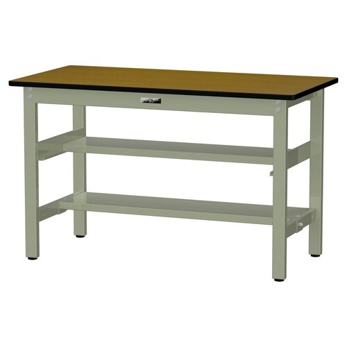 SWP−1260TS1MG固定棚付テーブル300