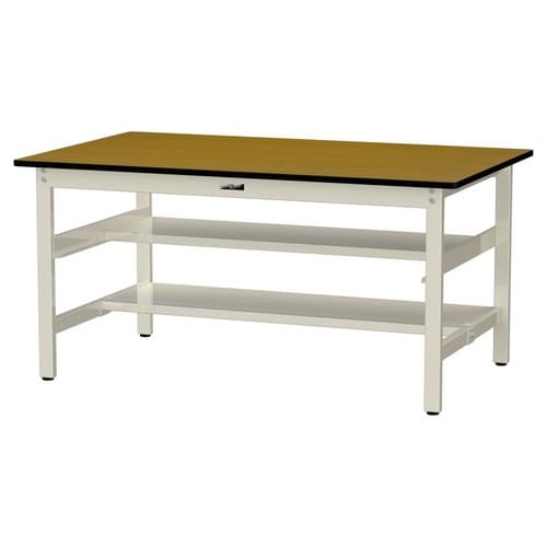 SWP−1590TS1MI固定棚付テーブル300