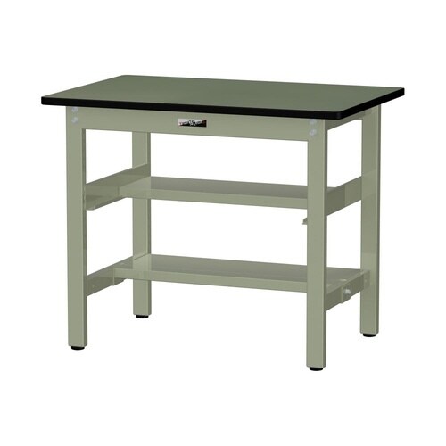 SWR−960TS1−GG固定棚付テーブル300