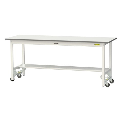 作業台ワンタッチ移動 SUPU1860TWW半面棚