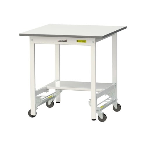 作業台ワンタッチ移動 SUPU775TWW半面棚