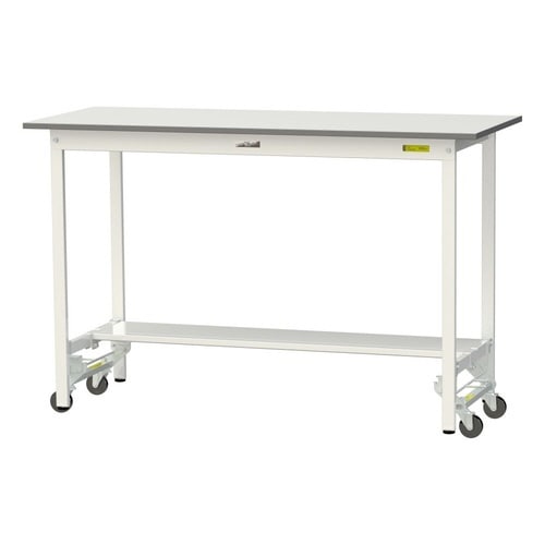 作業台ワンタッチ移動SUPUH1560TWW半面棚