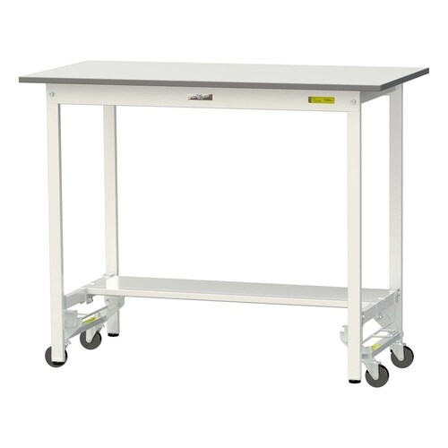 作業台ワンタッチ移動SUPUH1260TWW半面棚