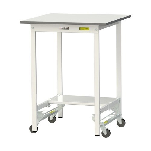 作業台ワンタッチ移動SUPUH775TWW半面棚