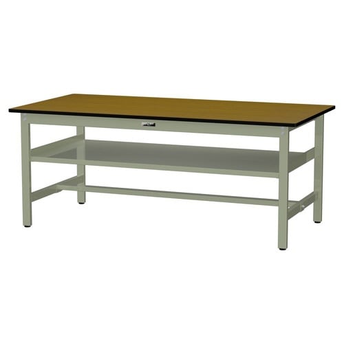 作業台中棚付 SWP−1890S2−MGポリ天板