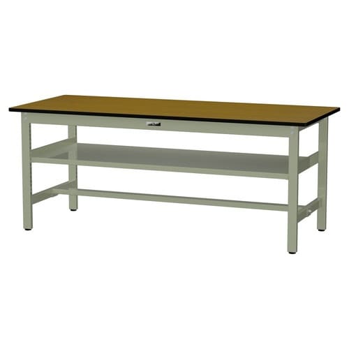 作業台中棚付 SWP−1875S2−MGポリ天板