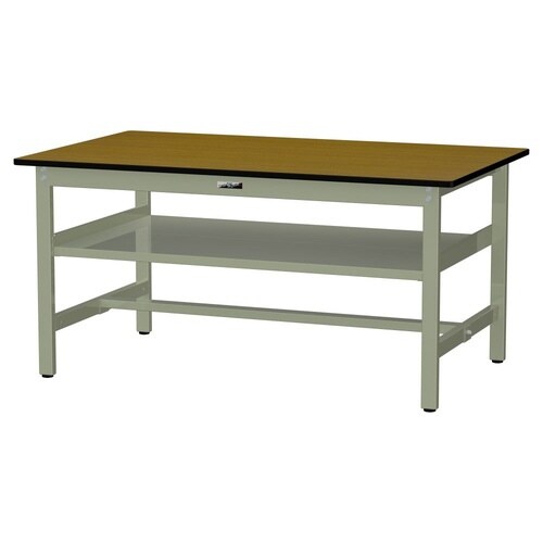 作業台中棚付 SWP−1590S2−MGポリ天板