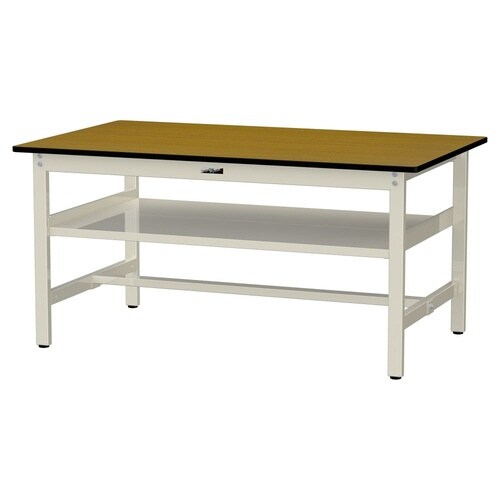 作業台中棚付 SWP−1590S2−MIポリ天板