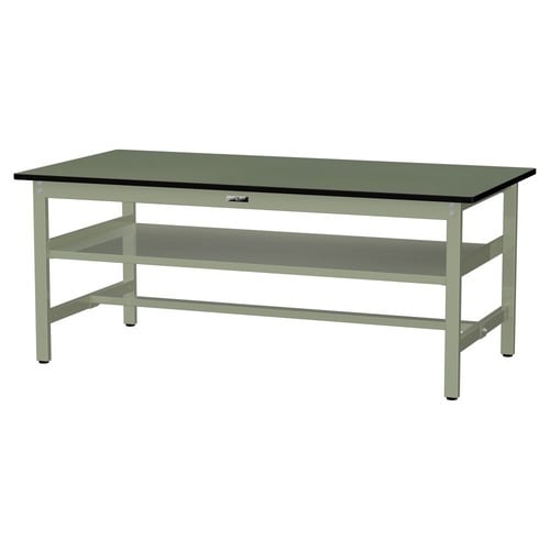 作業台中棚付 SWR−1890S2−GG塩ビ天板