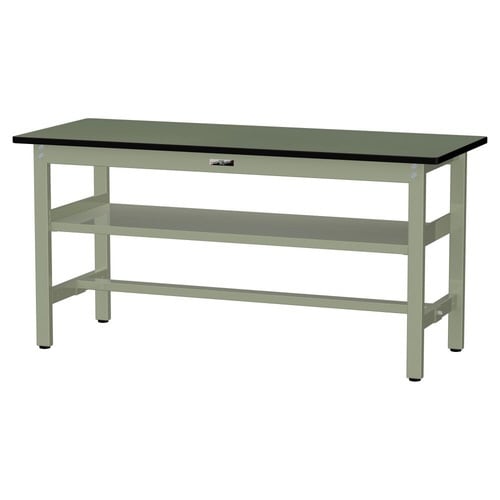 作業台中棚付 SWR−1560S2−GG塩ビ天板