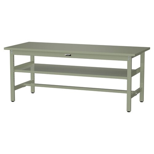 作業台中棚付 SWS−1875S2−GGスチール