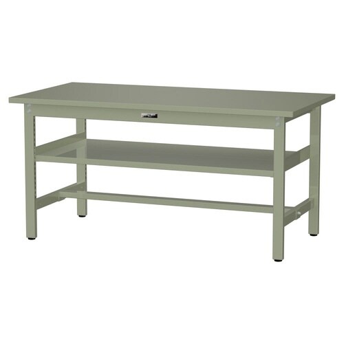 作業台中棚付 SWS−1575S2−GGスチール