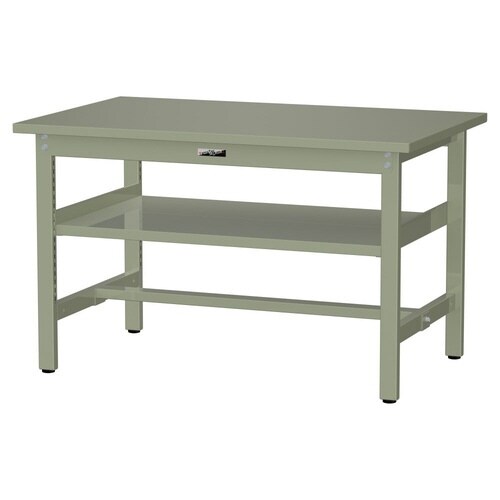 作業台中棚付 SWS−1275S2−GGスチール