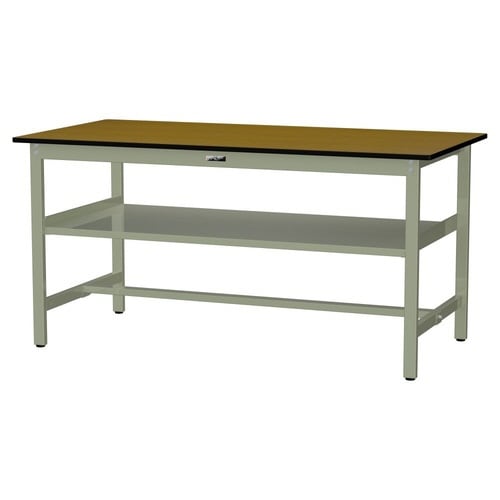 作業台中棚付 SWPH−1890S2−MGポリ天板