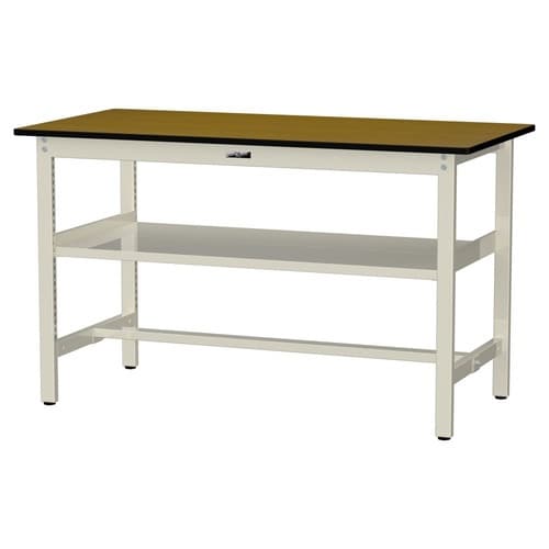 作業台中棚付 SWPH−1575S2−MIポリ天板