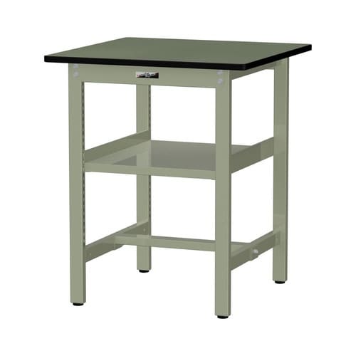 作業台中棚付 SWRH−775S2−GG塩ビ天板