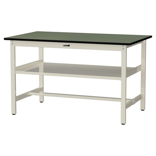 作業台中棚付 SWRH−1590S2−GI塩ビ天板