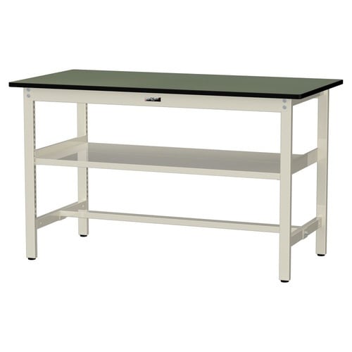 作業台中棚付 SWRH−1575S2−GI塩ビ天板