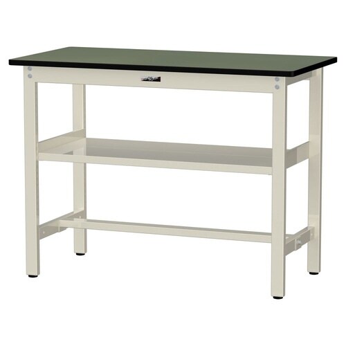 作業台中棚付 SWRH−1260S2−GI塩ビ天板