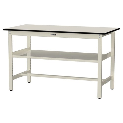 作業台中棚付 SWRH−1575S2−II塩ビ天板