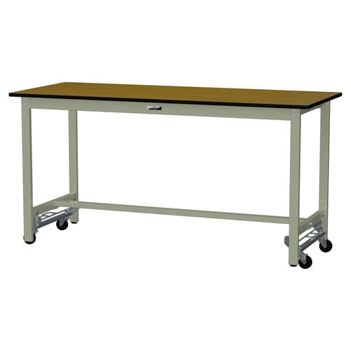 作業台ワンタッチ移動 SWPUH1875MGポリ