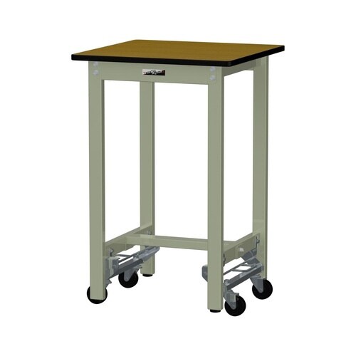 作業台ワンタッチ移動 SWPUH660MGポリ