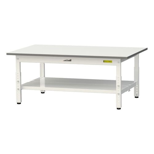 作業台高さ調整低床SUPAL1275TTWW全面棚