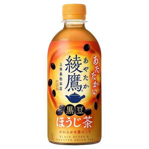 綾鷹黒豆ほうじ茶 440ml(加温PET)24本