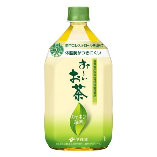おーいお茶 カテキン緑茶 1L×12本