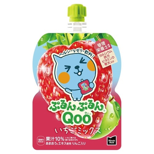 ぷるんぷるんQooいちごミックス 125g30個