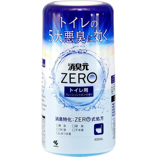 消臭元ZEROトイレ用 フレッシュシャボン×4