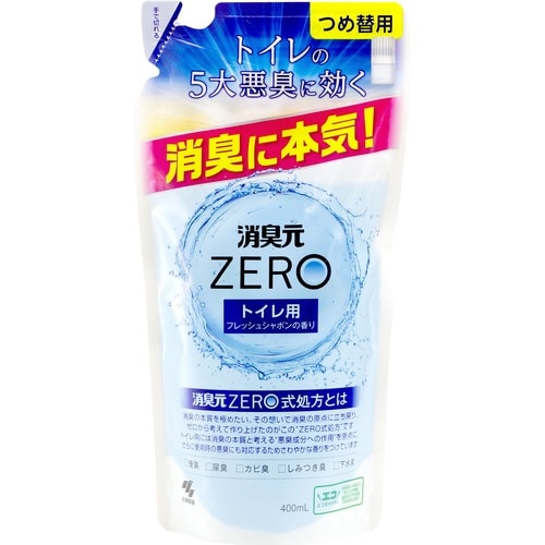 消臭元ZERO トイレ用替フレッシュシャボン×3