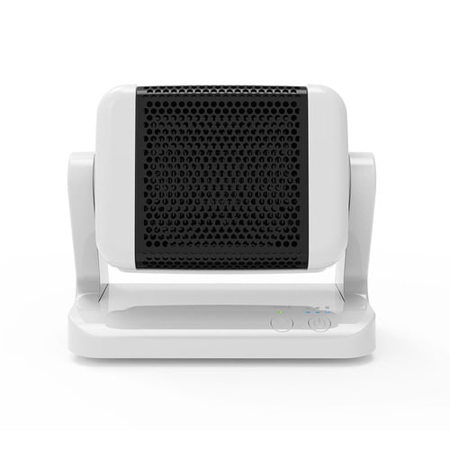 コンパクトセラミックヒーター300W ホワイト