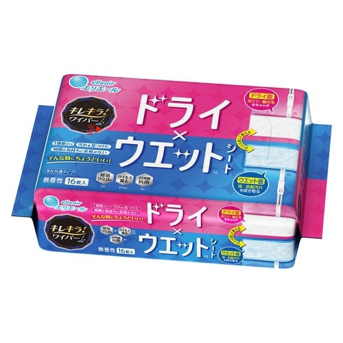 キレキラ! ワイパー ドライ×ウェットシート