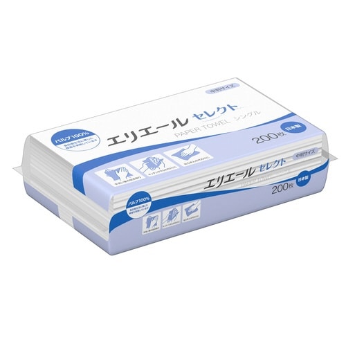 エリエール ペーパータオルセレクト 中判×5