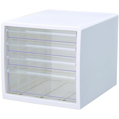 HS−918 レターケース 浅3深1段 ホワイト