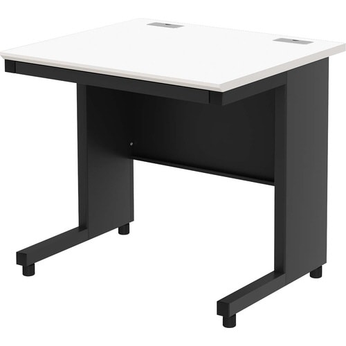 NBDオフィスデスク平机0800 WH・BK