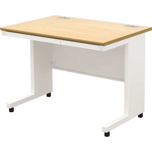 NBDオフィスデスク平机1000 NA・WH