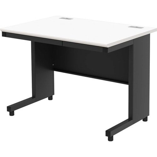 NBDオフィスデスク平机1000 WH・BK