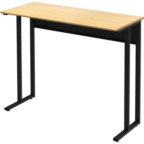 コンパクトデスクハイタイプ1200 天板NA脚BK