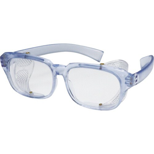 軽作業用メガネ #135 白枠 透明