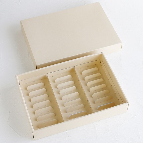 94923 無地エコギフトBOX L 仕切付