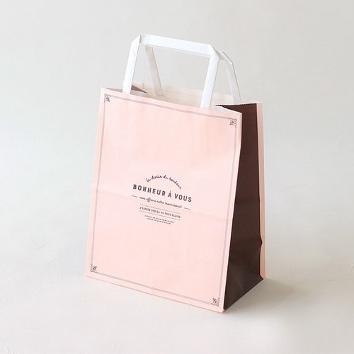 95573 ペーパーバッグ ボヌールピンク18−1