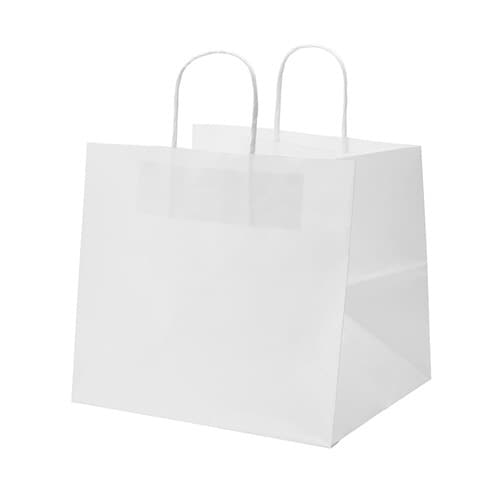 オブロングバッグ 24−22 白無地