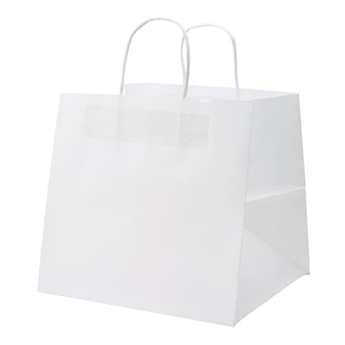 オブロングバッグ 29−27 白無地