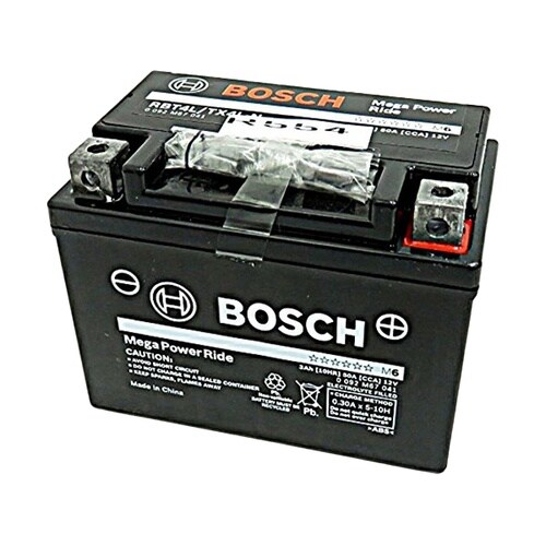 シールド型 バイク用バッテリー 液入り充電済み