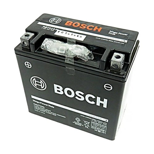 シールド型 バイク用バッテリー 液入り充電済み