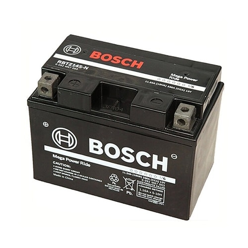 シールド型 バイク用バッテリー 液入り充電済み