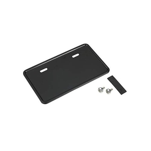 ナンバープレートベース 大 125cc−ブラック