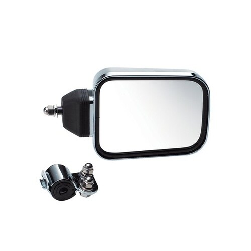 サイドコンポーネントミラー 28φ クローム